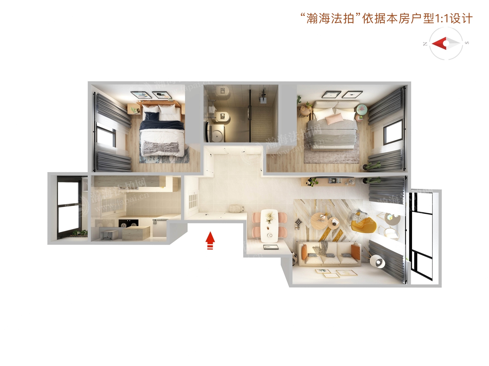 天宫院小区15号楼4单元601室