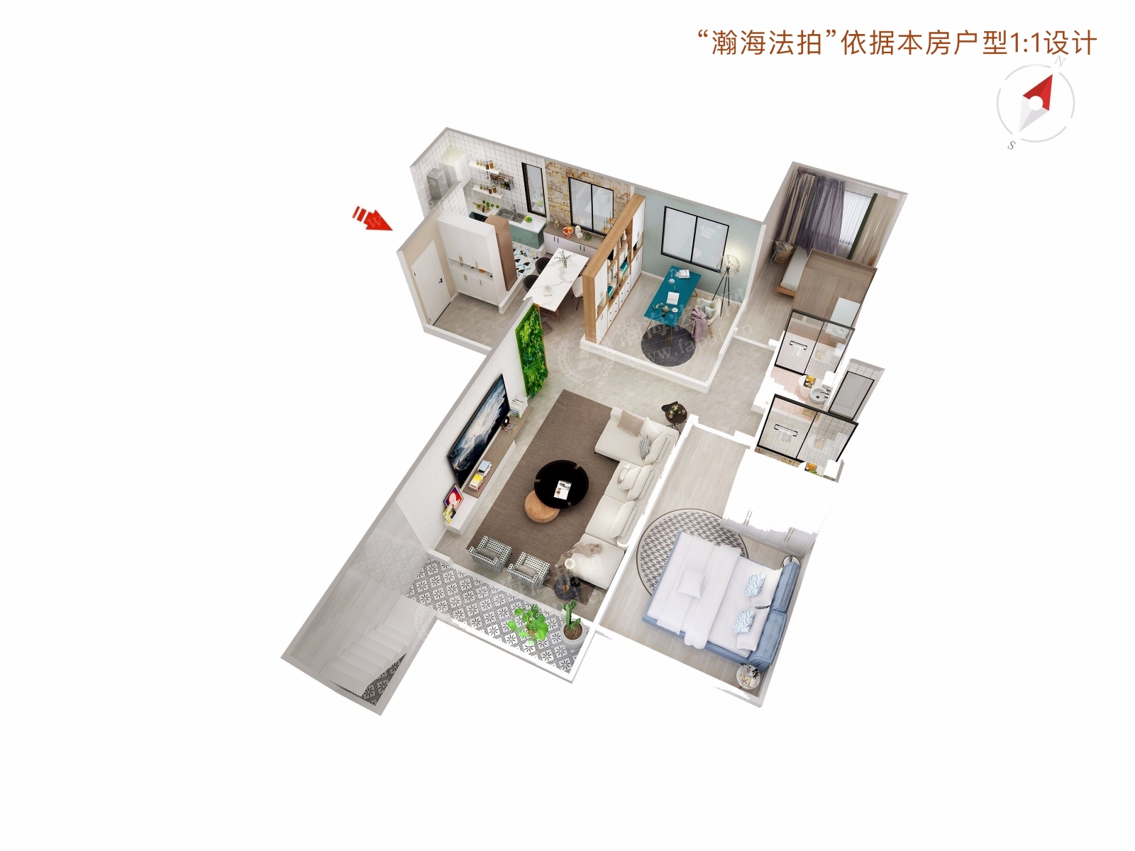 融科橄榄城一期505号楼2单元101室