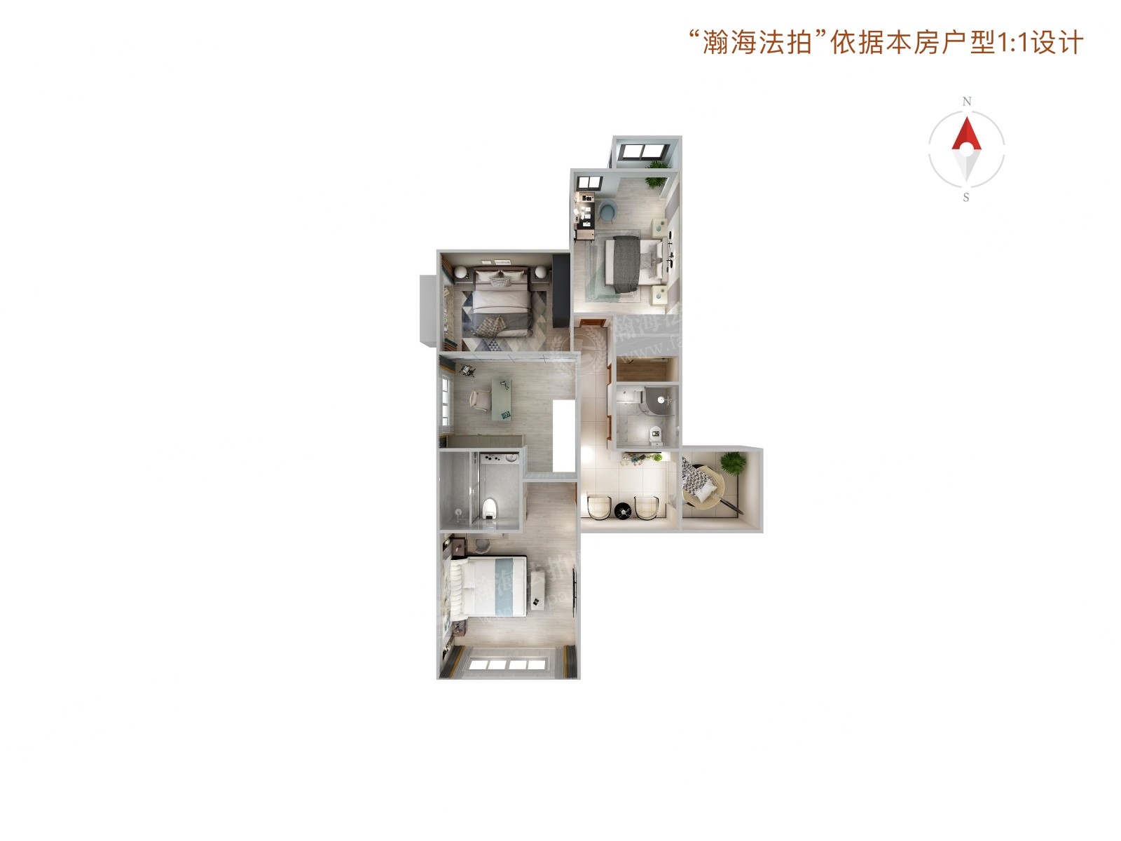 当代采育满庭春MOMA 10号楼一单元604室