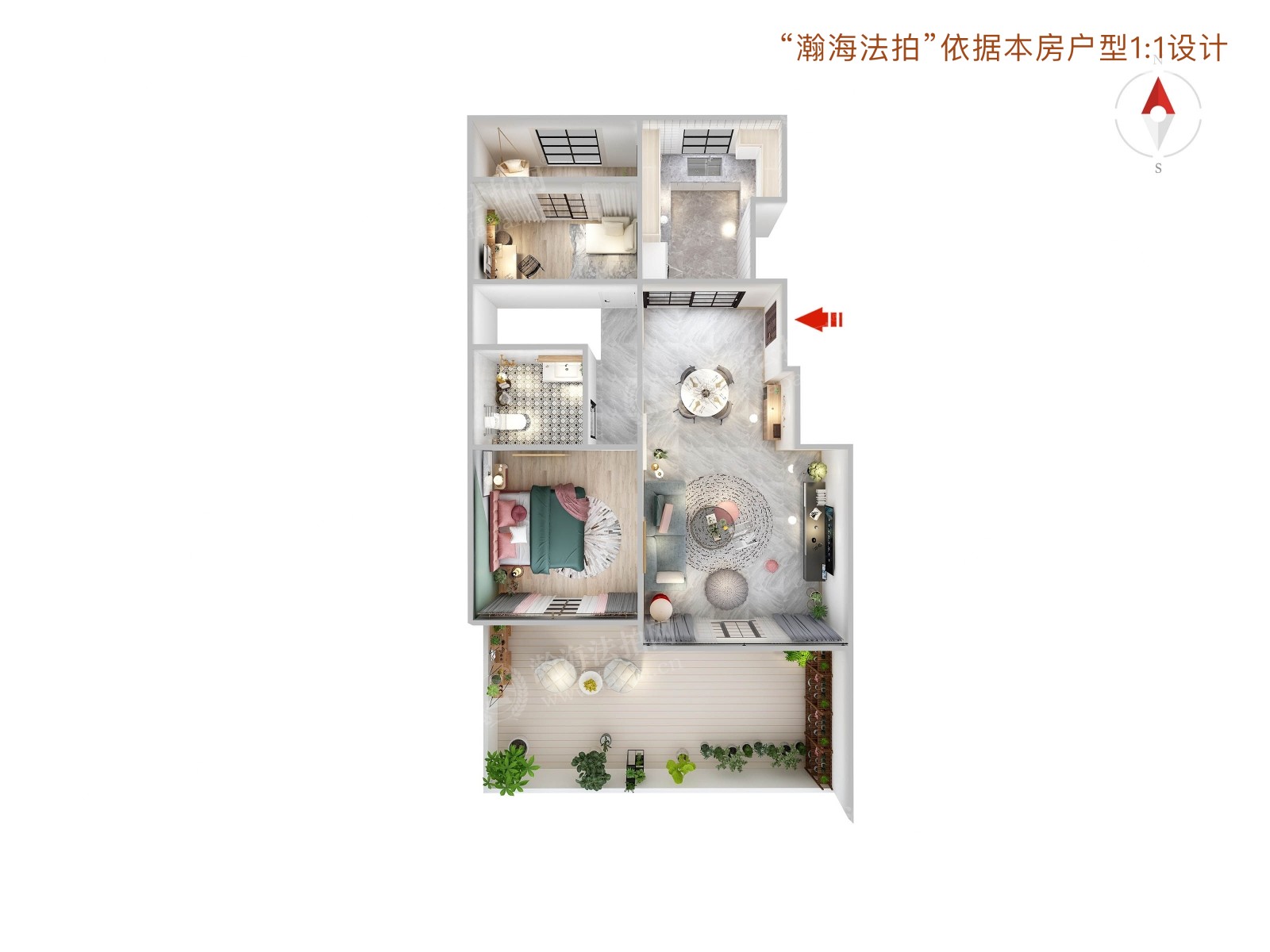 荔景园新区24号楼2单元2503室