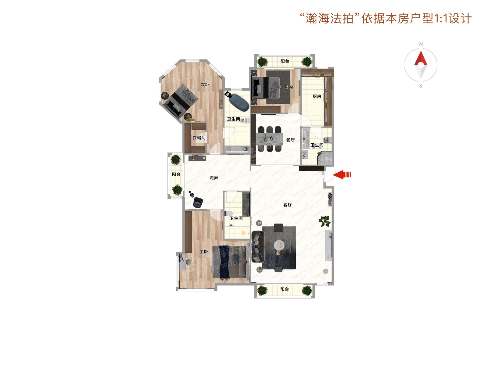 月亮城堡505号楼1单元501室