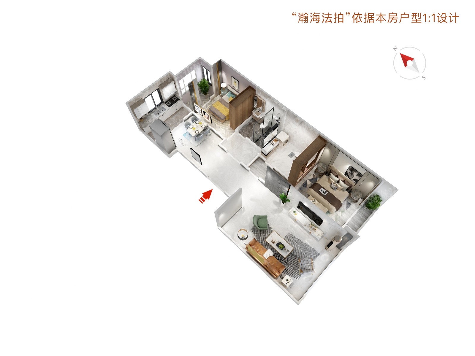 西山华府禧园54号楼2单元5018室（复式）