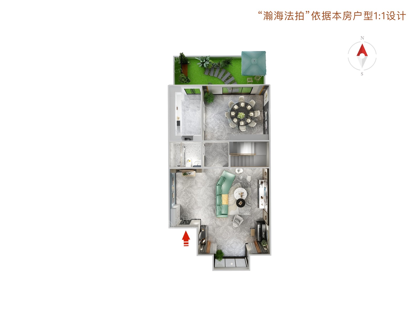 亚运新新家园朗月园一期9号楼1室（联排别墅）