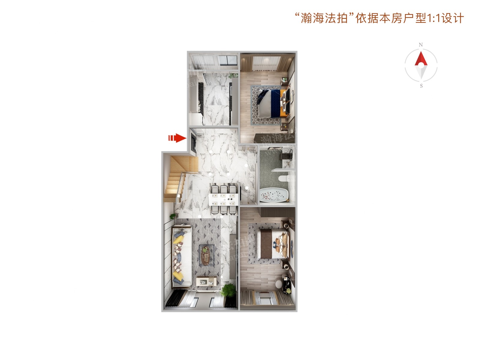 天通苑东三区19号楼8单元601室（复式）