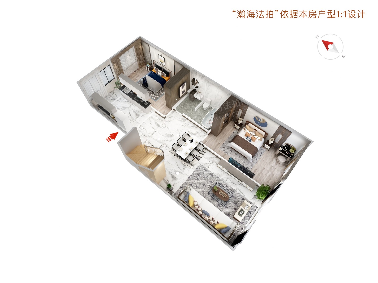 天通苑东三区19号楼8单元601室（复式）