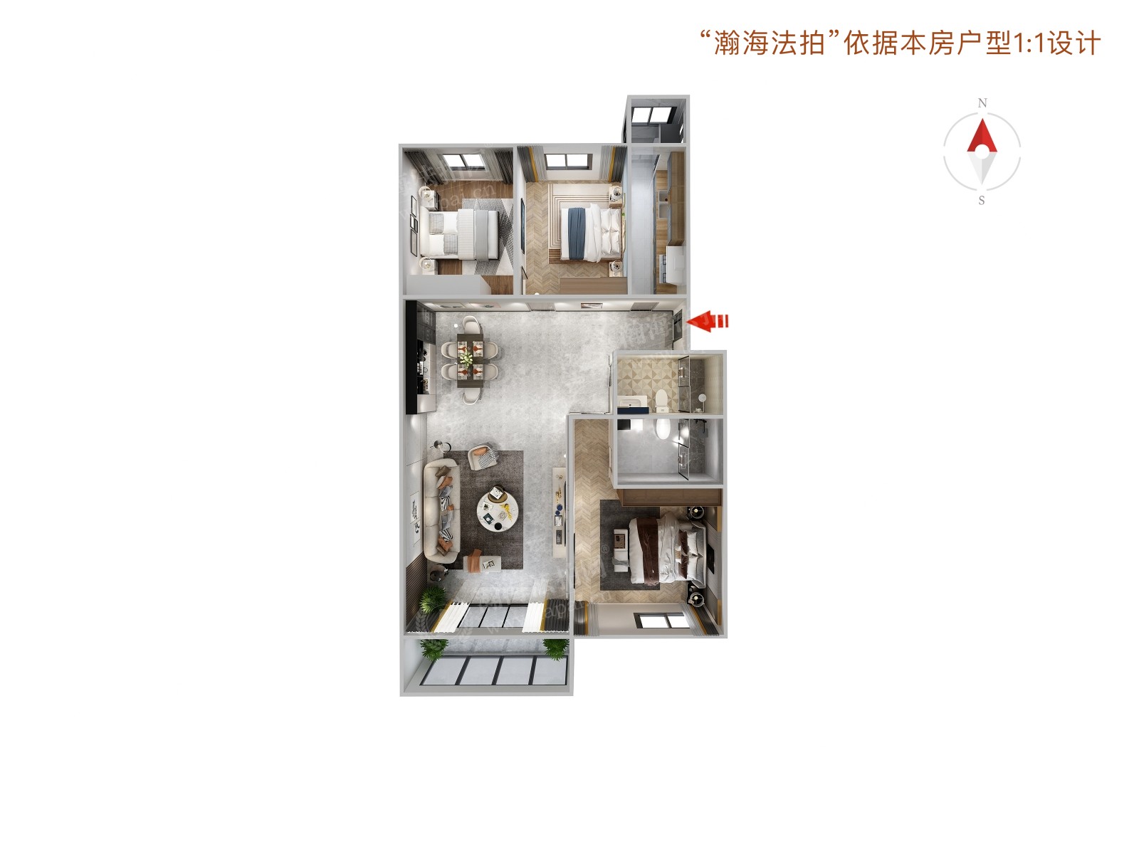 名流花园欧风苑3号楼2单元212室