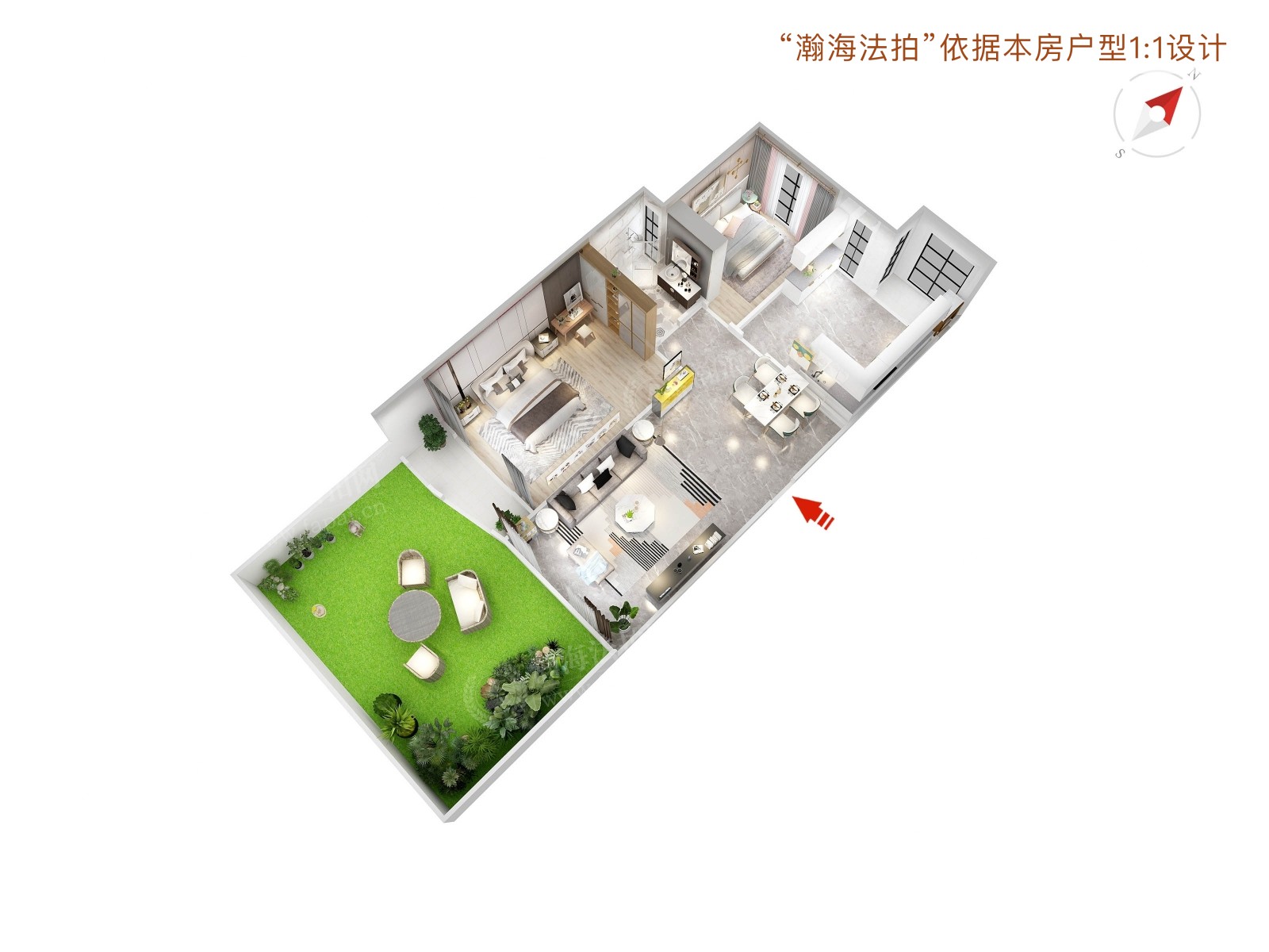 旗舰凯旋一期366号楼212室