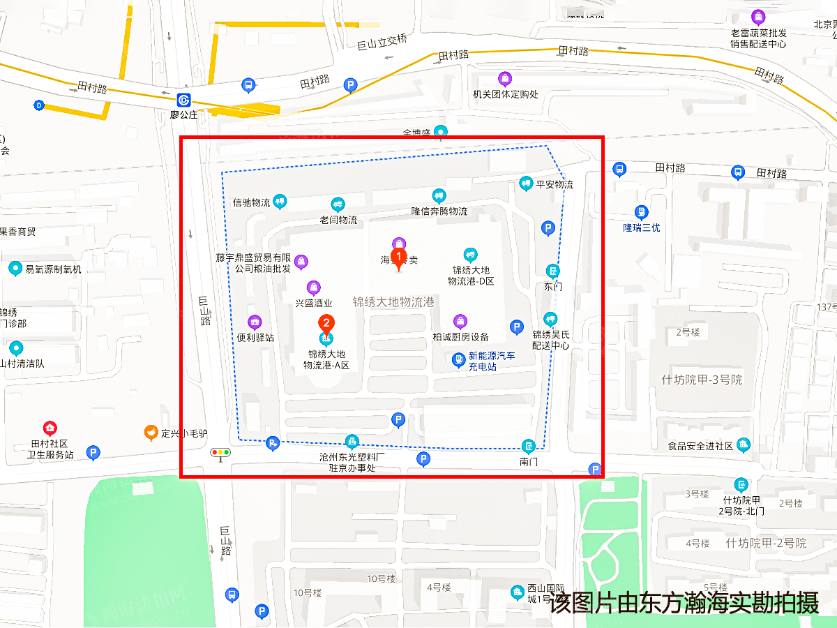 锦绣大地物流港1号楼1B077室（商铺）