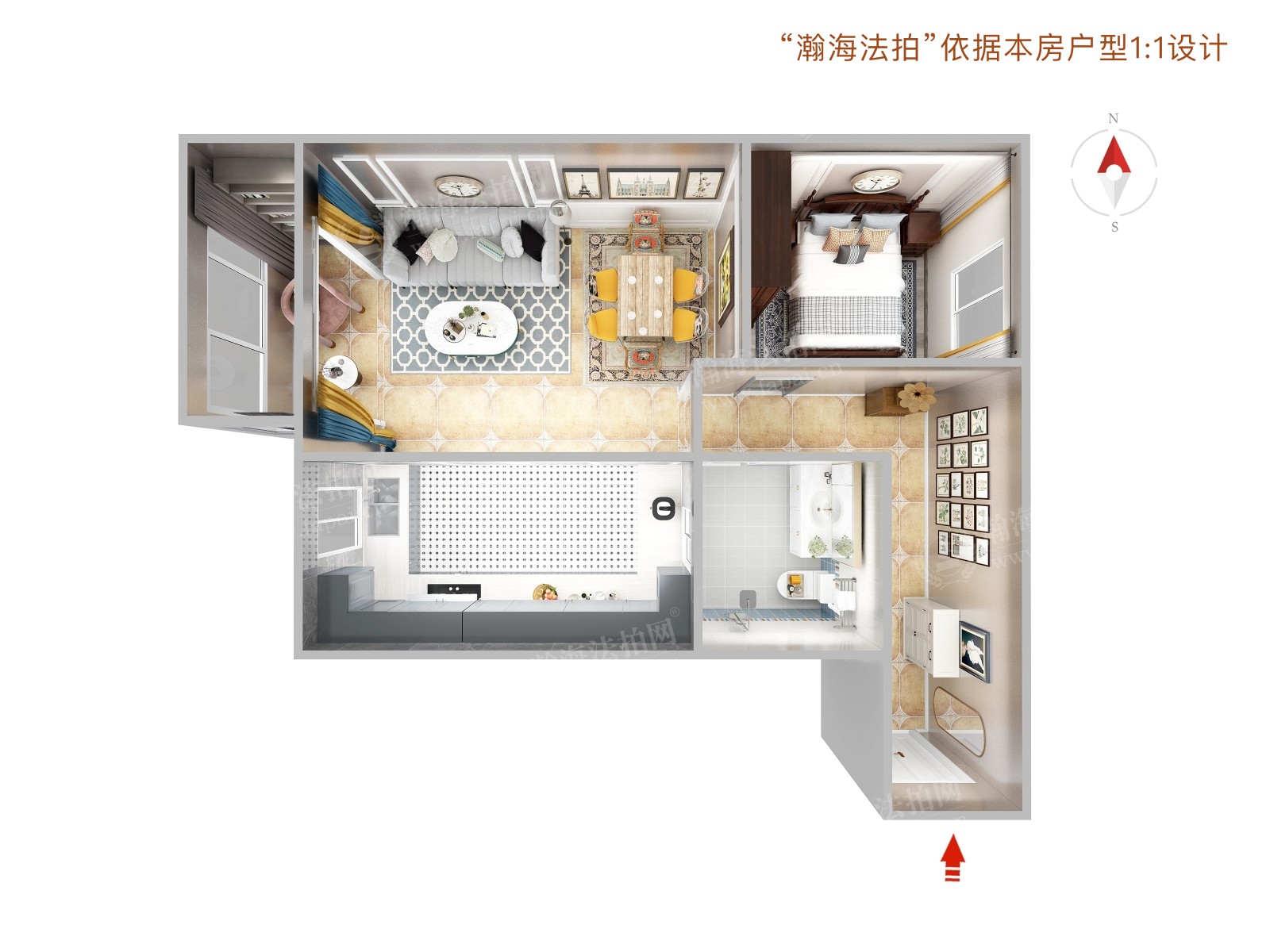 兴隆家园6号楼1808室