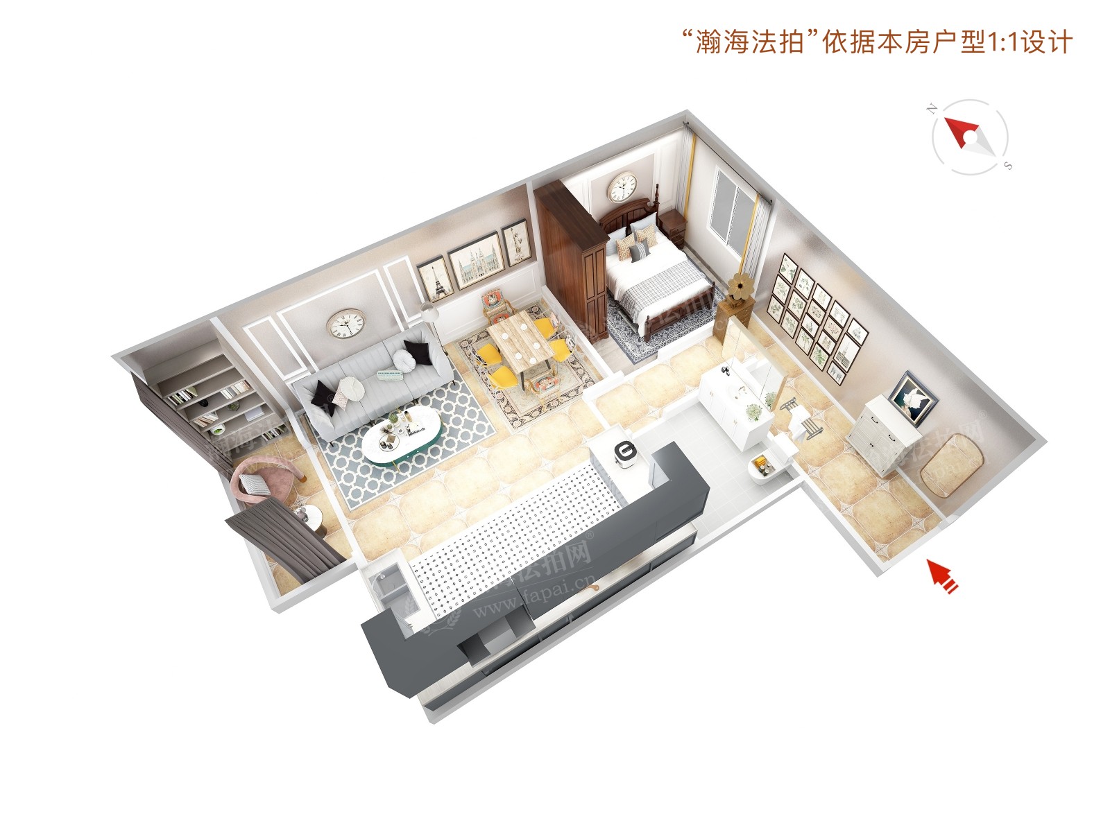 兴隆家园6号楼1808室