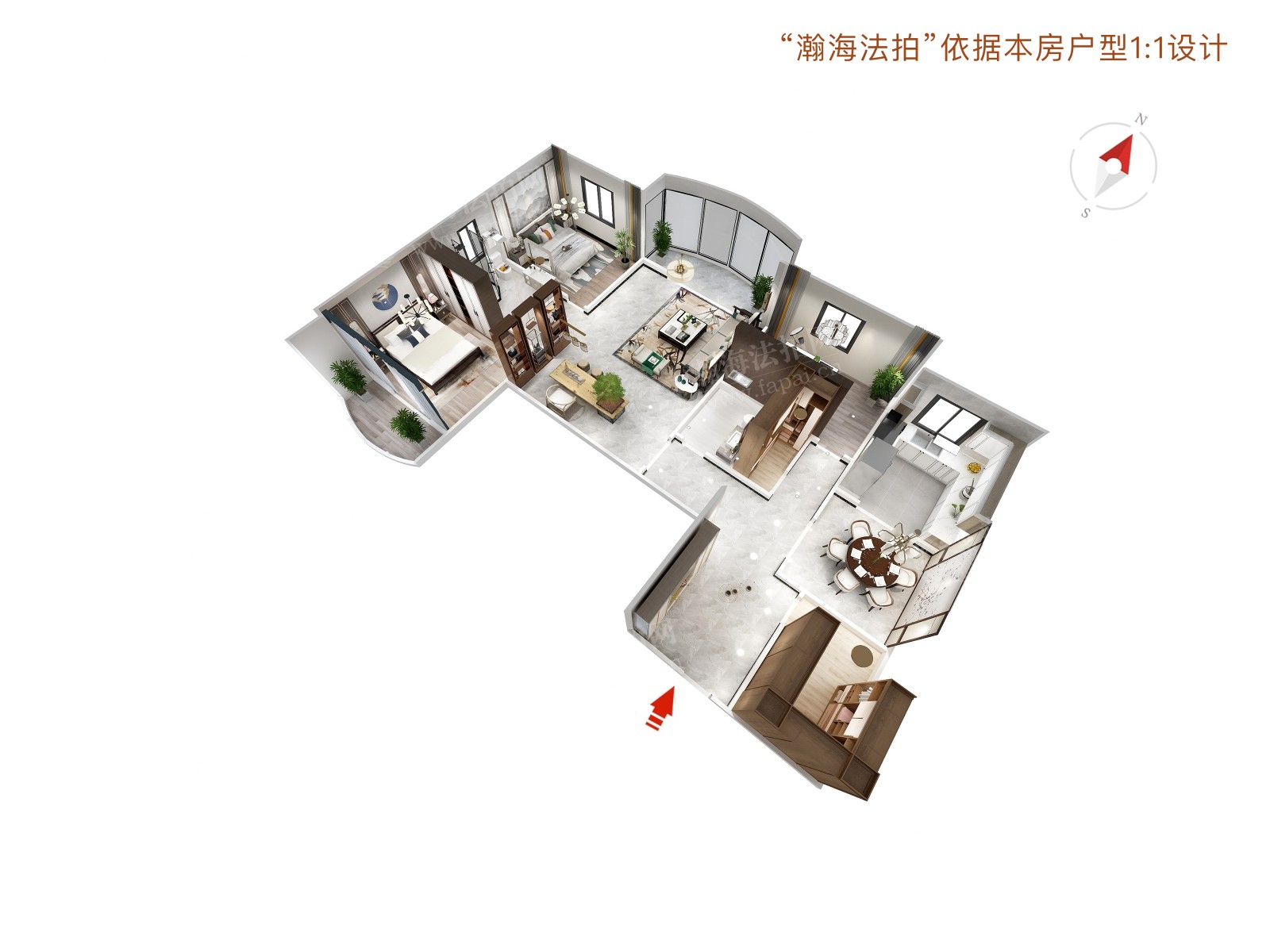 金福家园19号楼608室