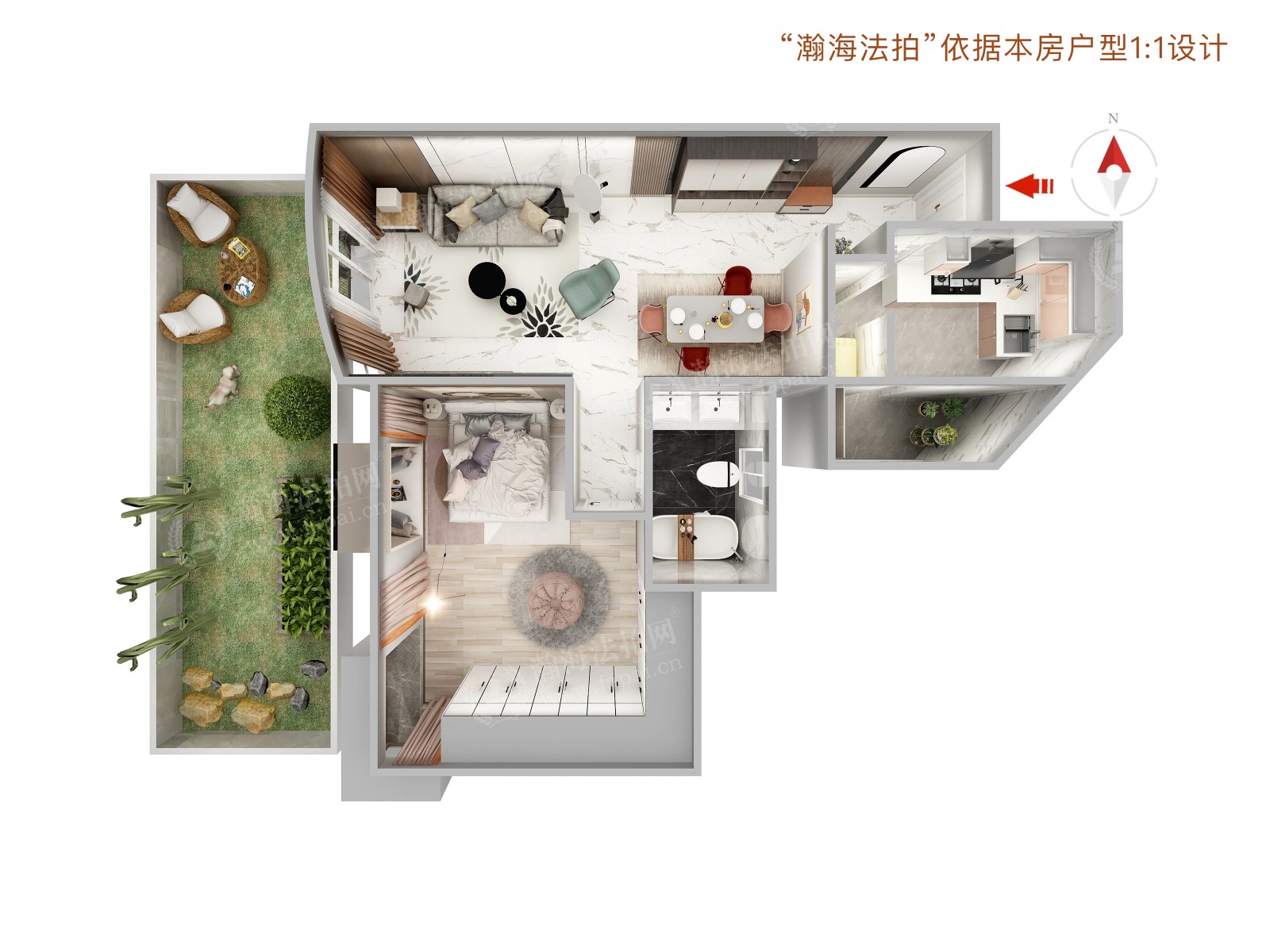 朝阳园2号楼2A室（复式）
