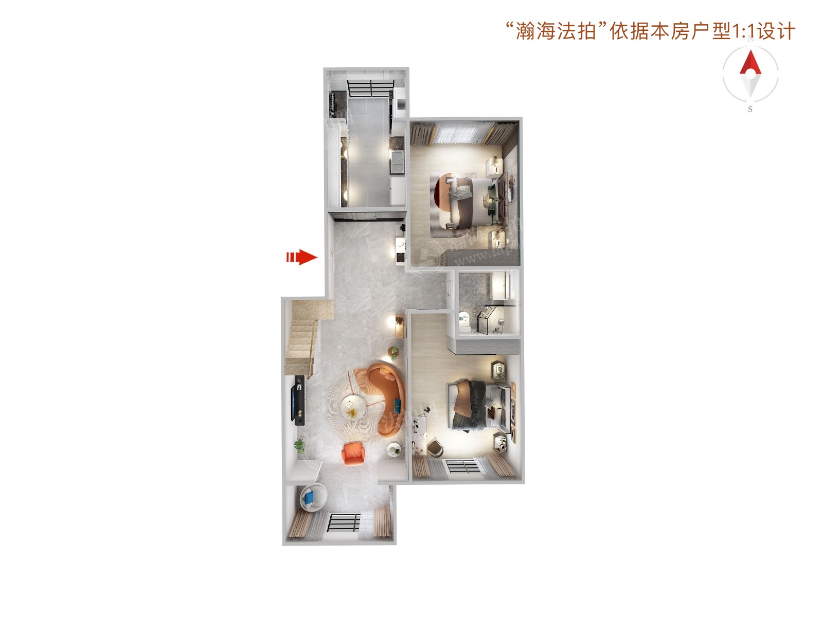 密西花园7号楼1单元501室