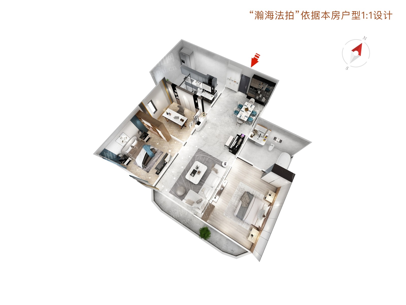 迦南大厦1号楼2407室