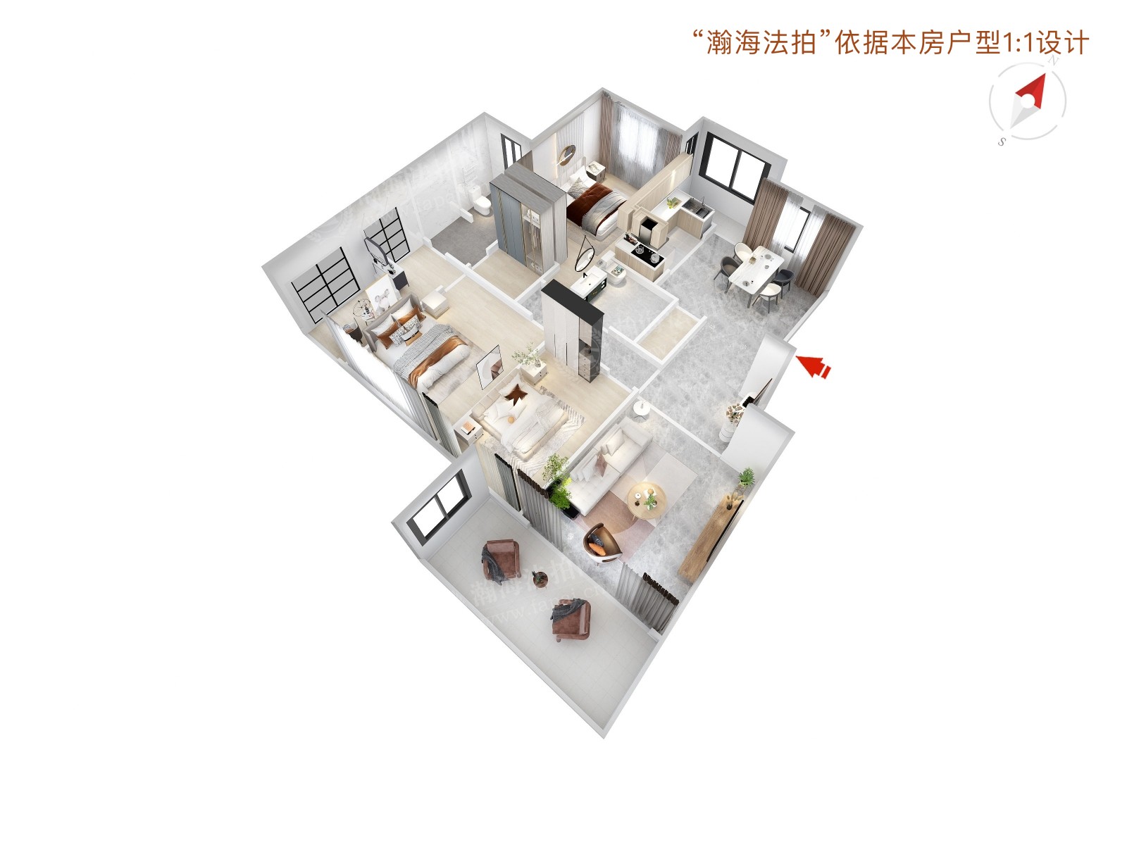 万象新天二区229号楼3单元302室
