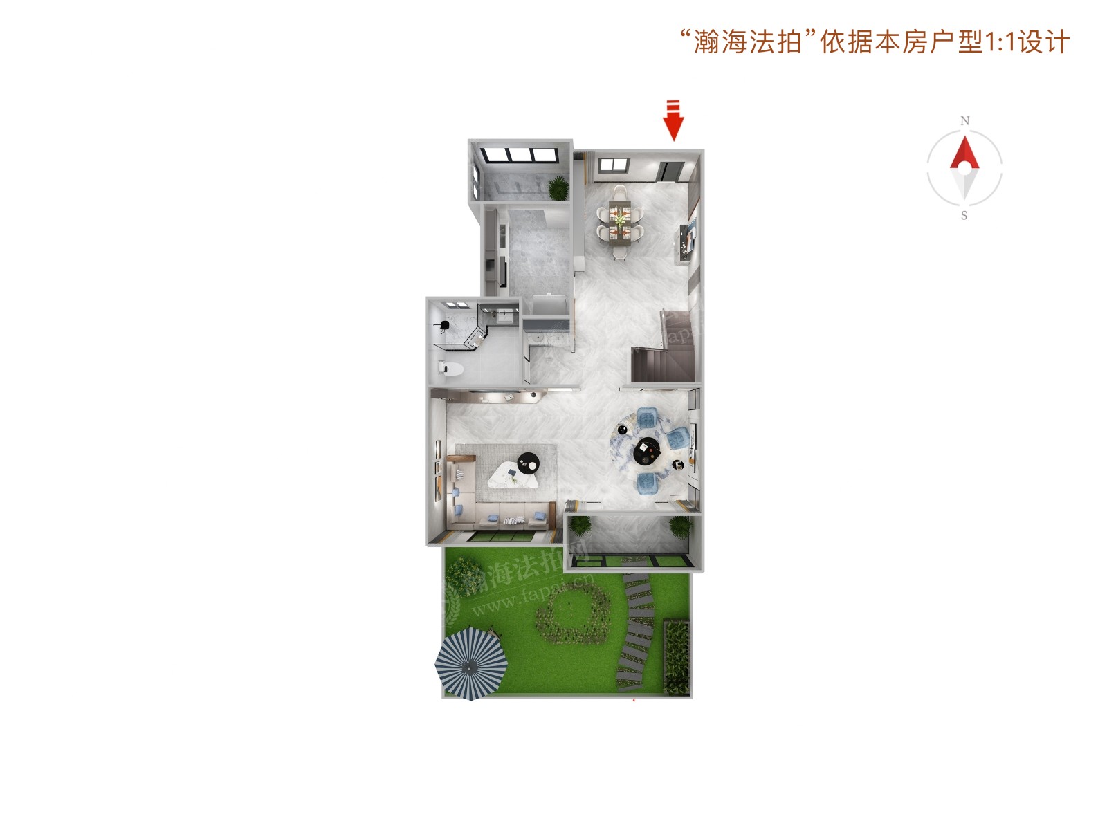 马坡花园一区28号楼3单元102室（复式）