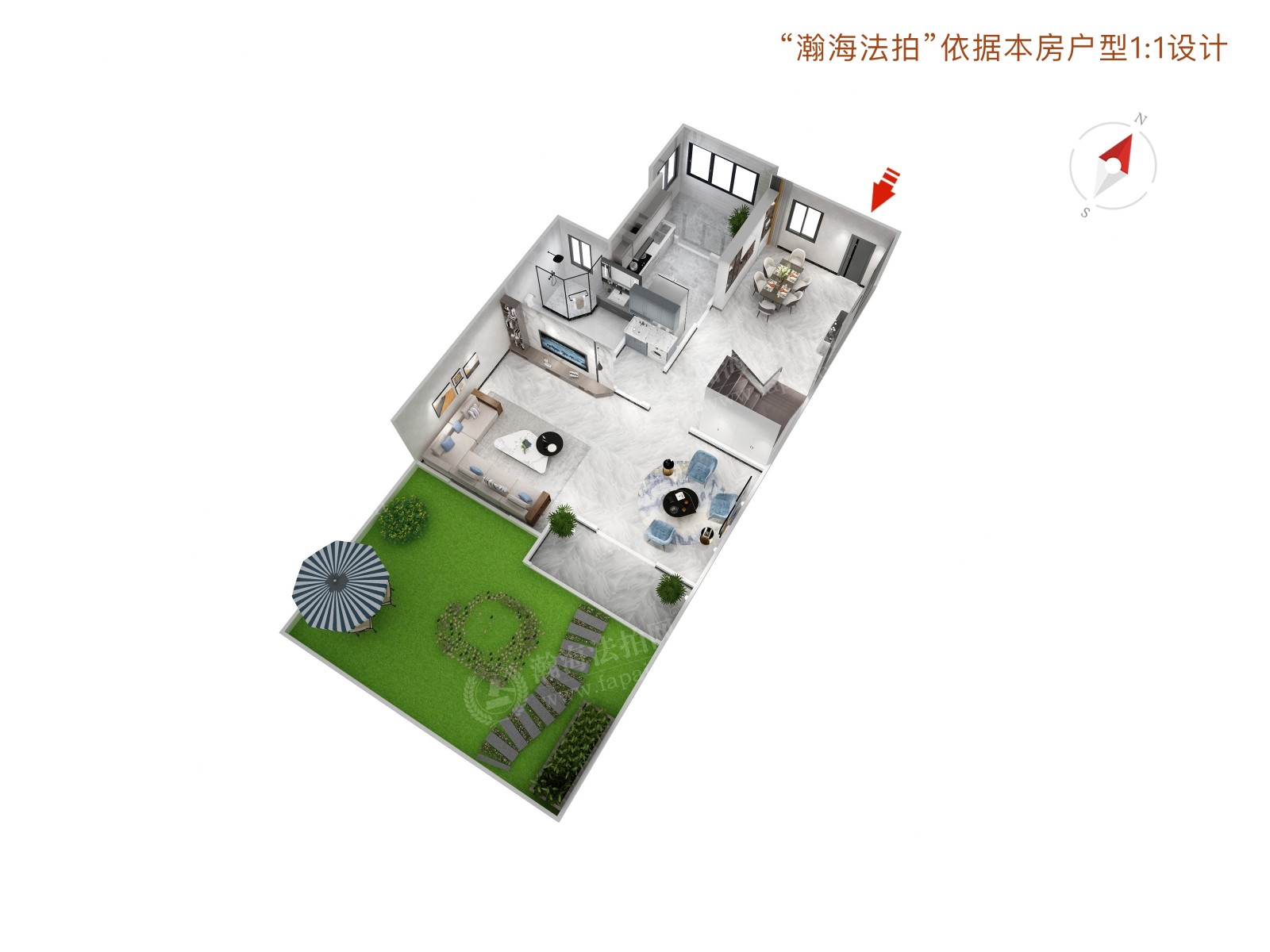 马坡花园一区28号楼3单元102室（复式）
