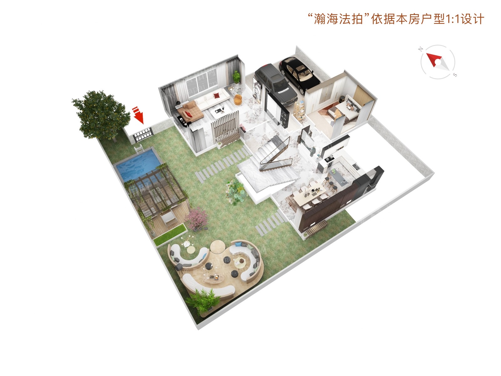 龙湾别墅3823号（独栋别墅）