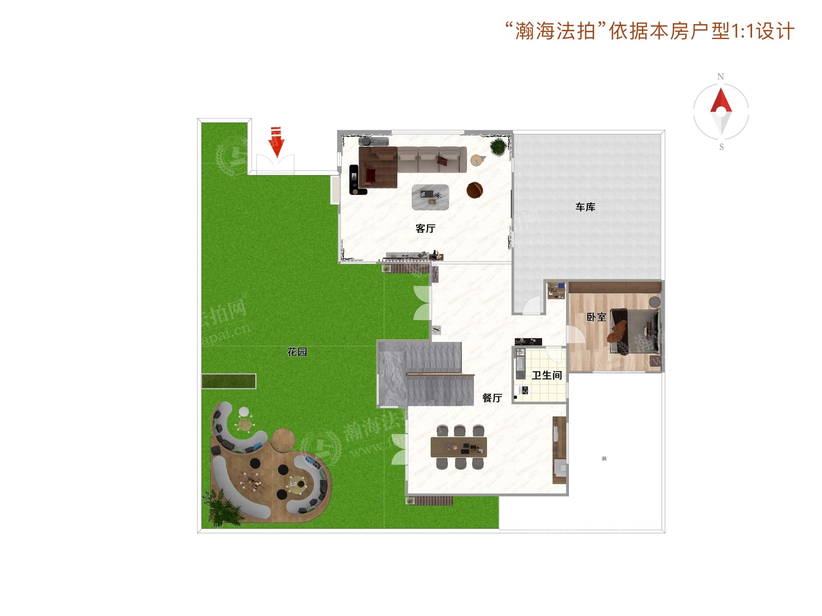 龙湾别墅3823号（独栋别墅）