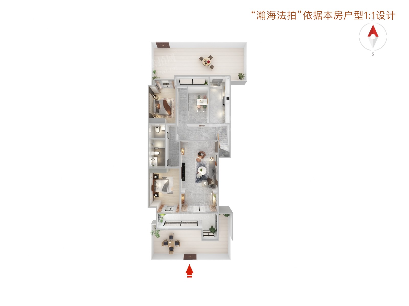 国美第一城2号院2号楼T33103室（复式）