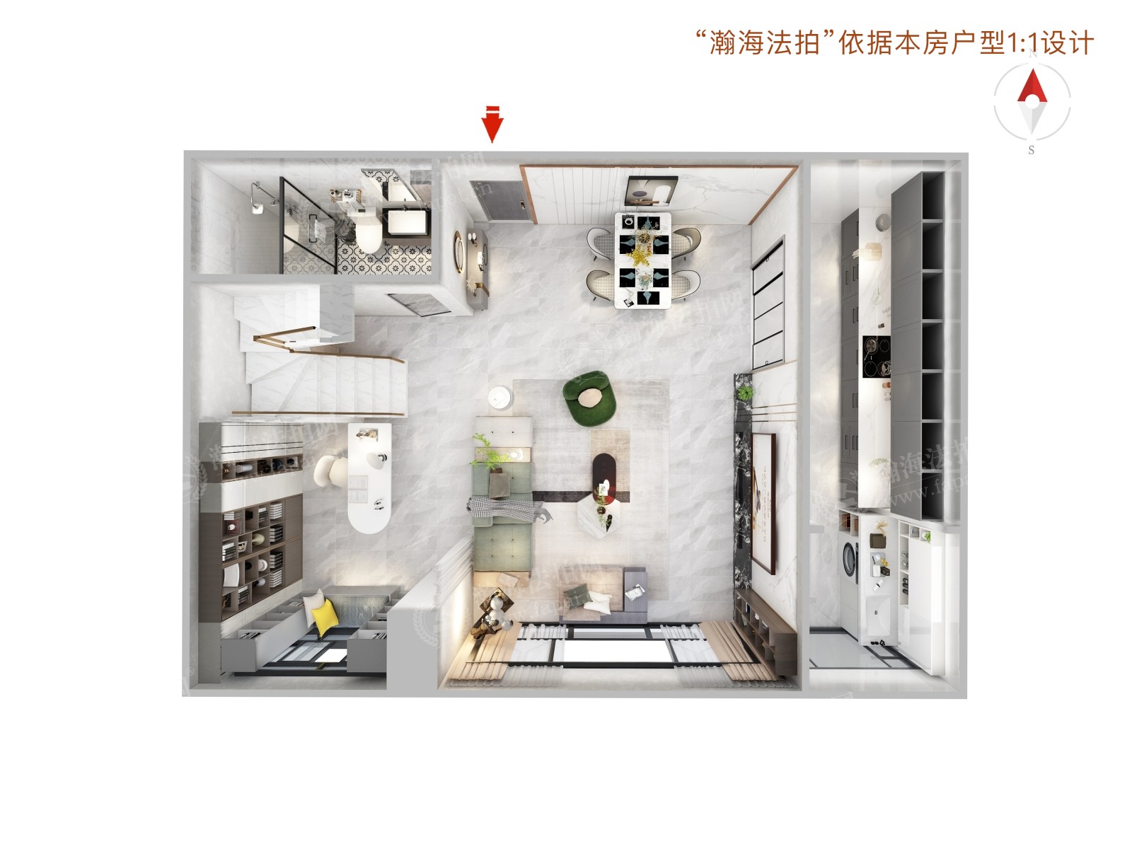 西钓鱼台嘉园7号楼4单元202室（复式）