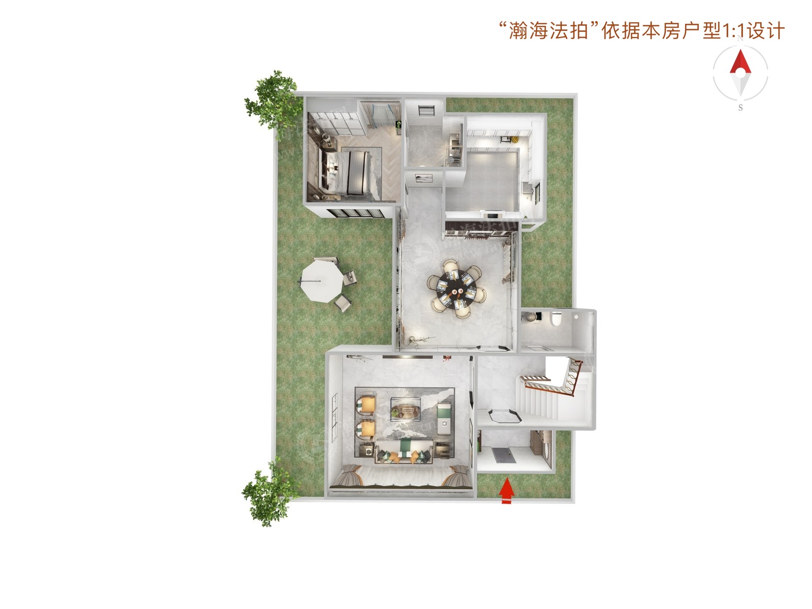 富力湾二区32号（独栋别墅）
