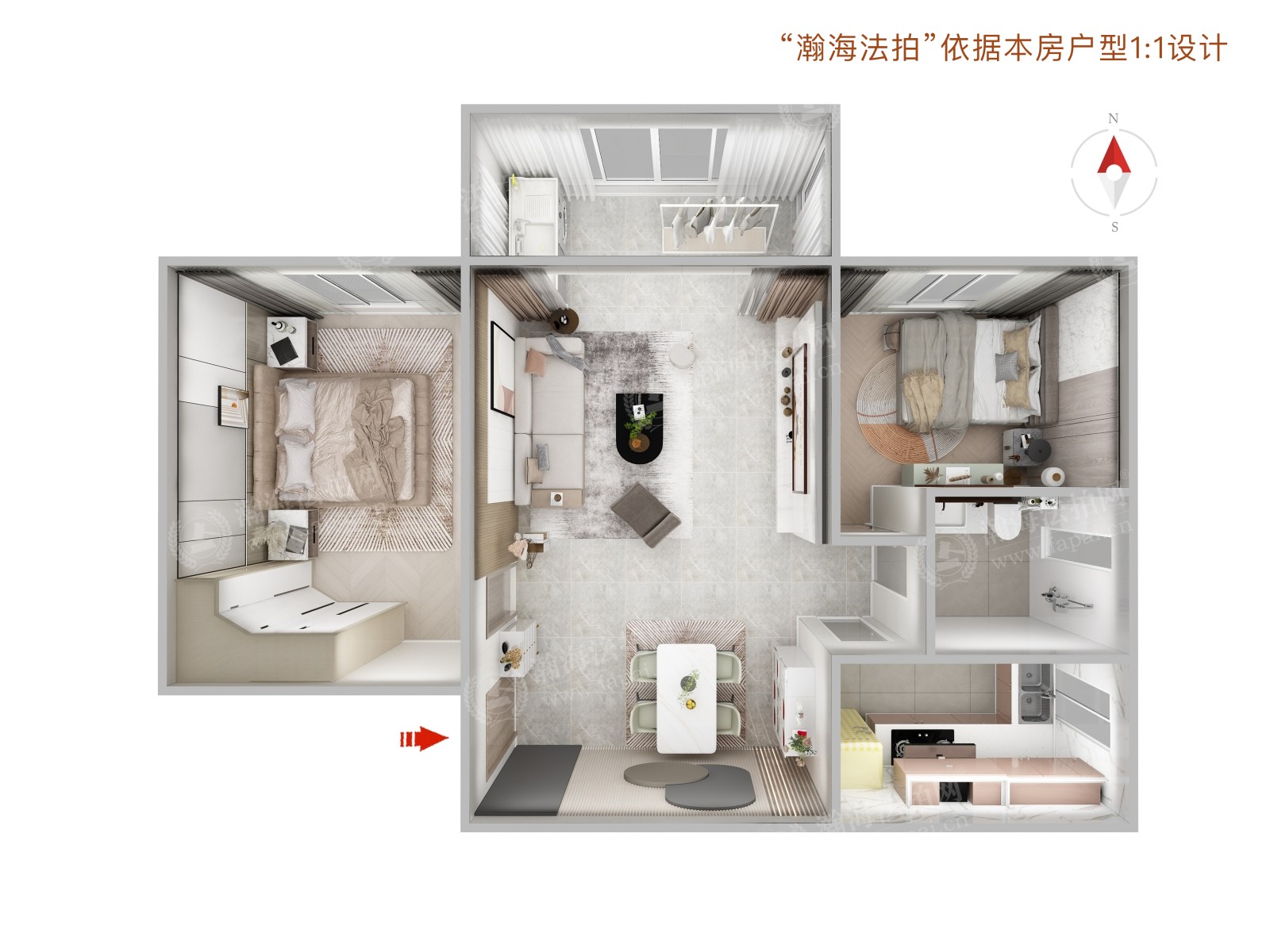 丽都壹号138号楼1单元301室