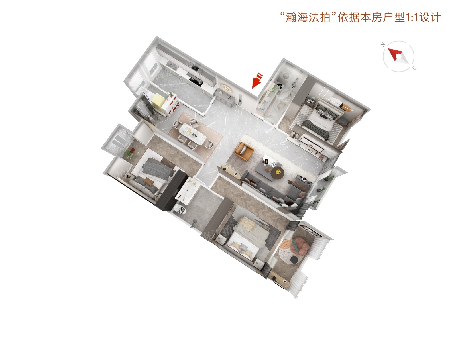 丽园B区22号楼5单元202室