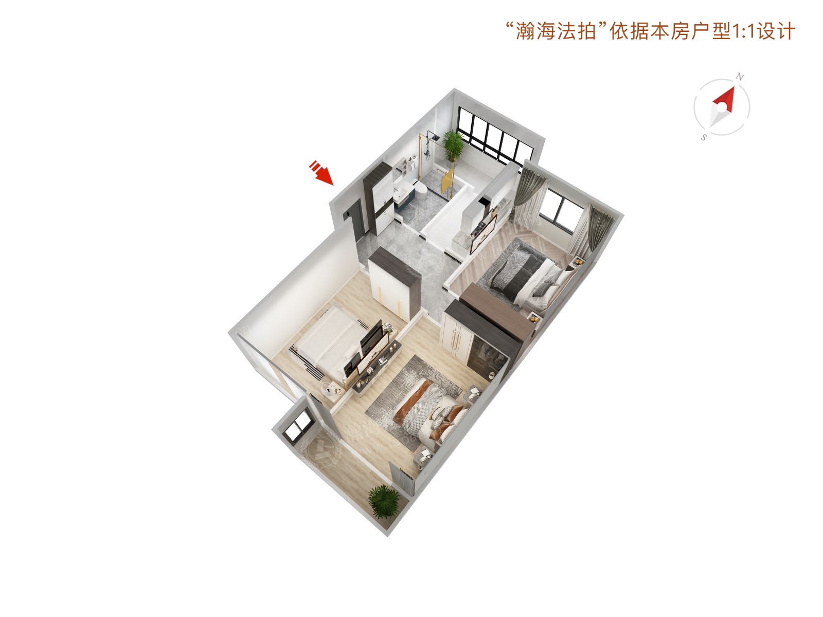 核桃园北里5号楼2单元101室