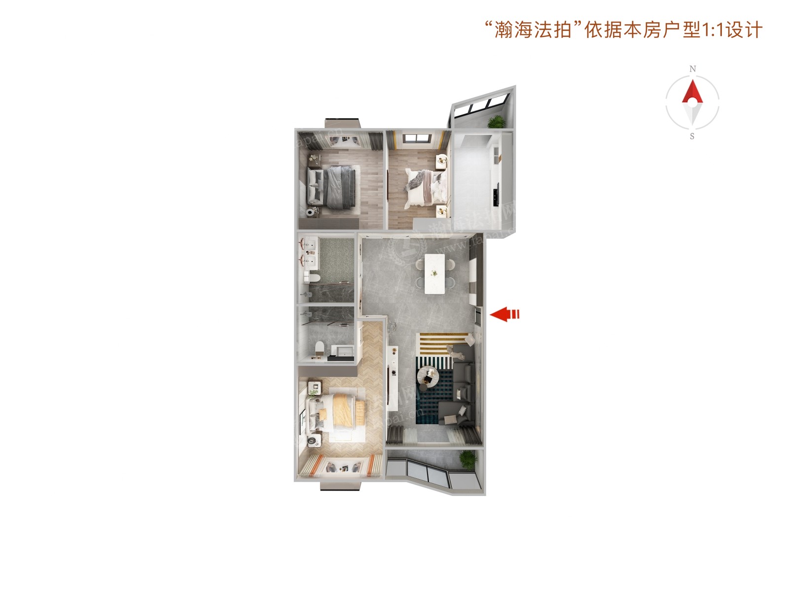 新华联家园南区4号楼421室