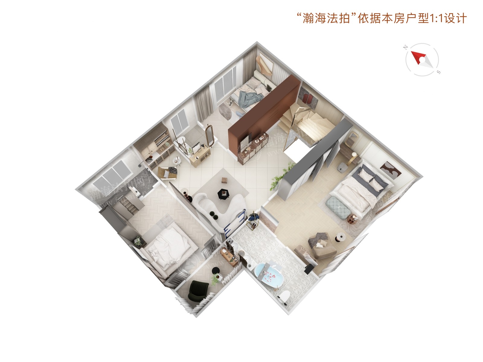 龙湖唐宁one 8号楼1201室