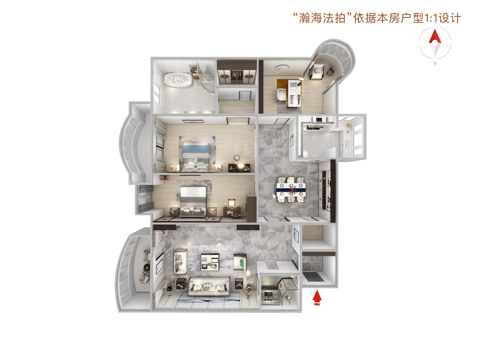 银河湾6号楼2单元1403室