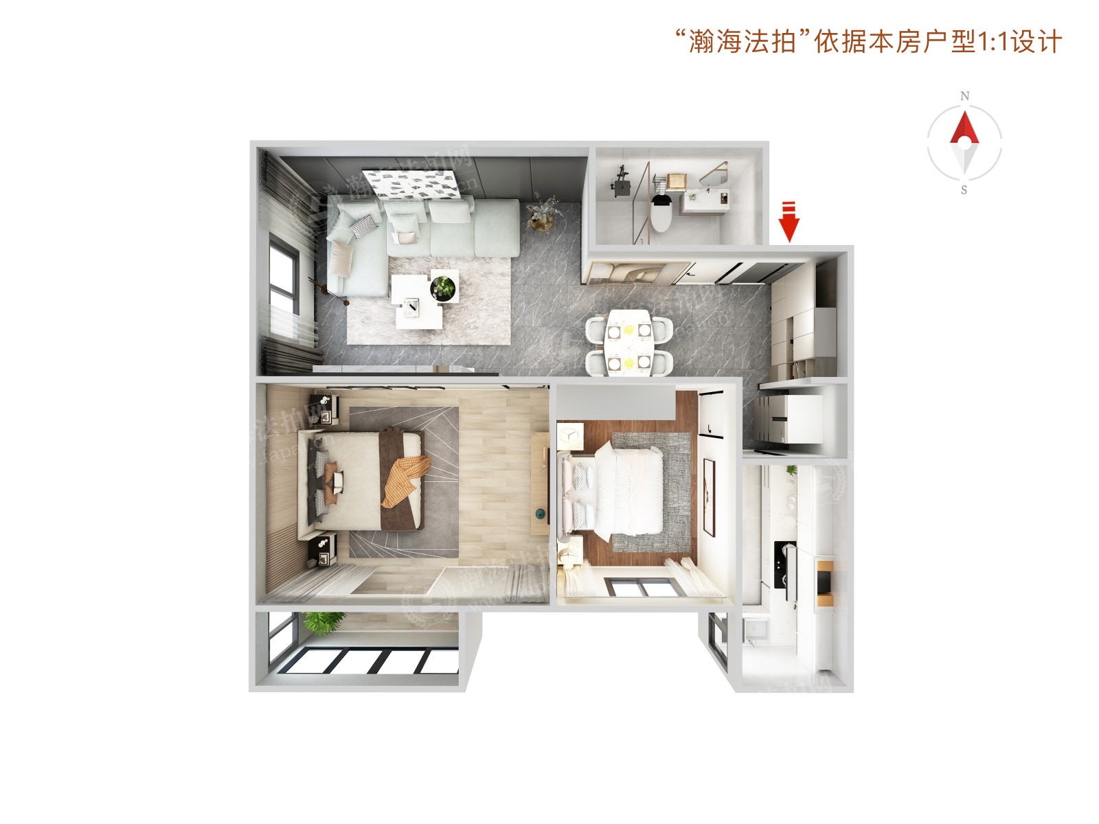 通景园191号楼3单元1505室