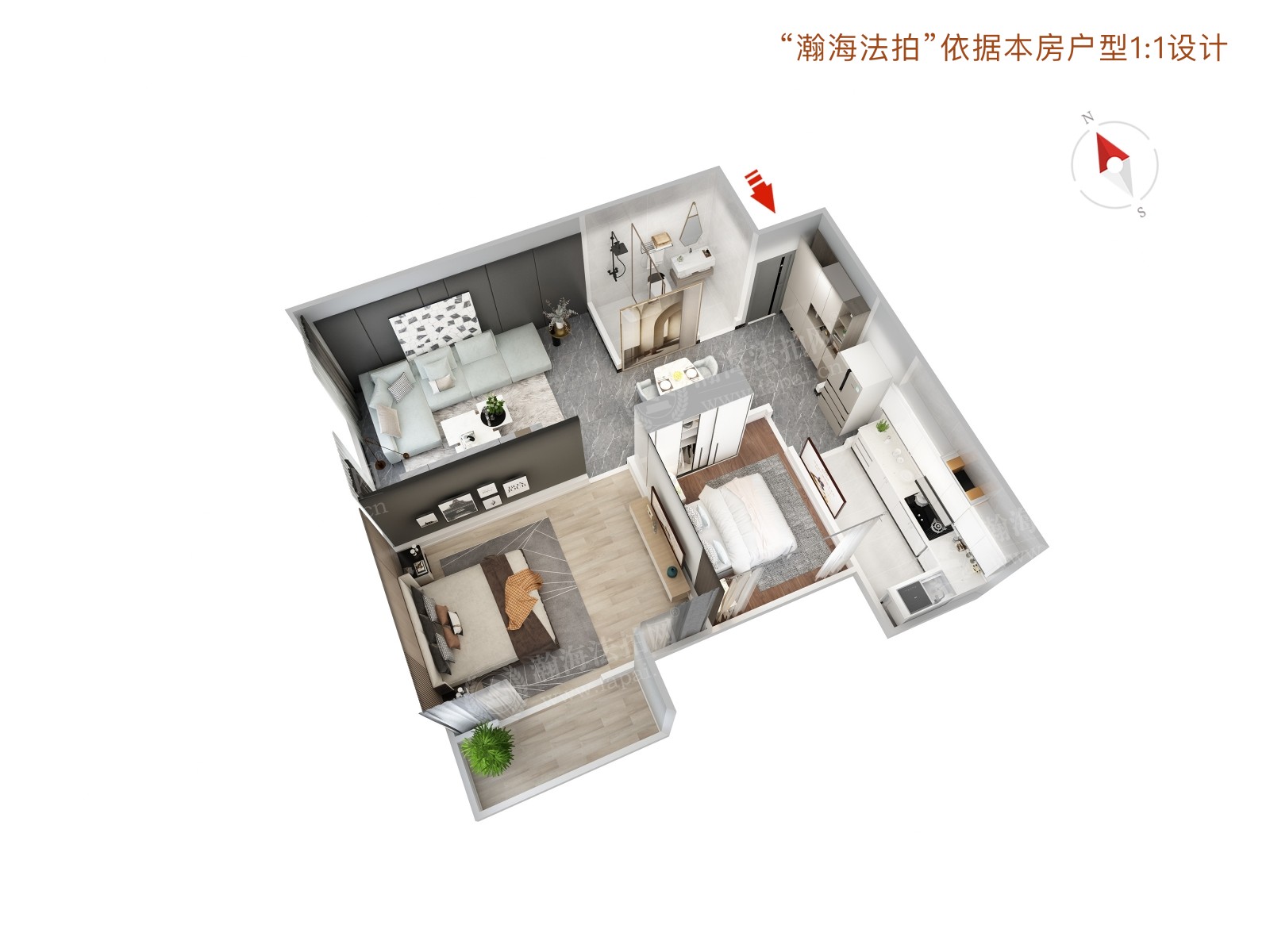 通景园191号楼3单元1505室