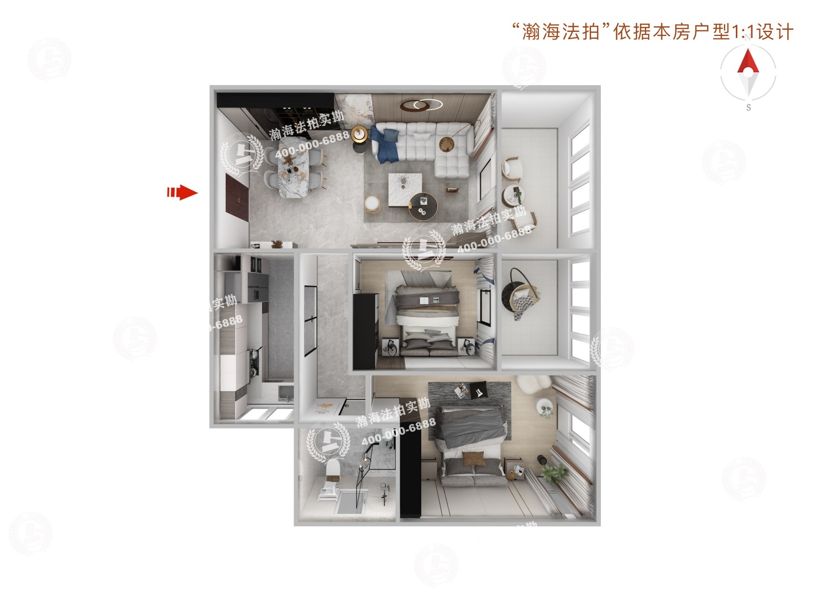 K2清水湾105号楼1单元302室