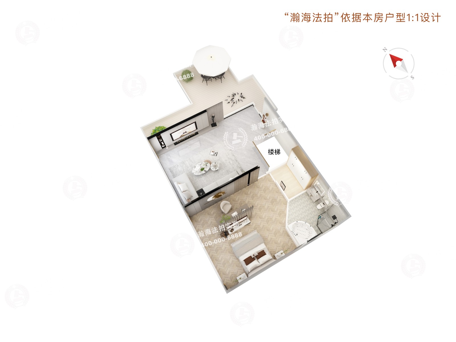天通苑东三区59号楼1805室（复式）