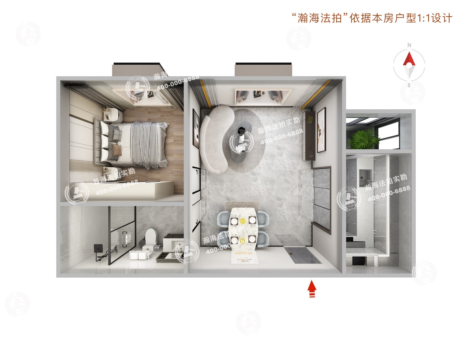 巧克力城22号楼2单元806室