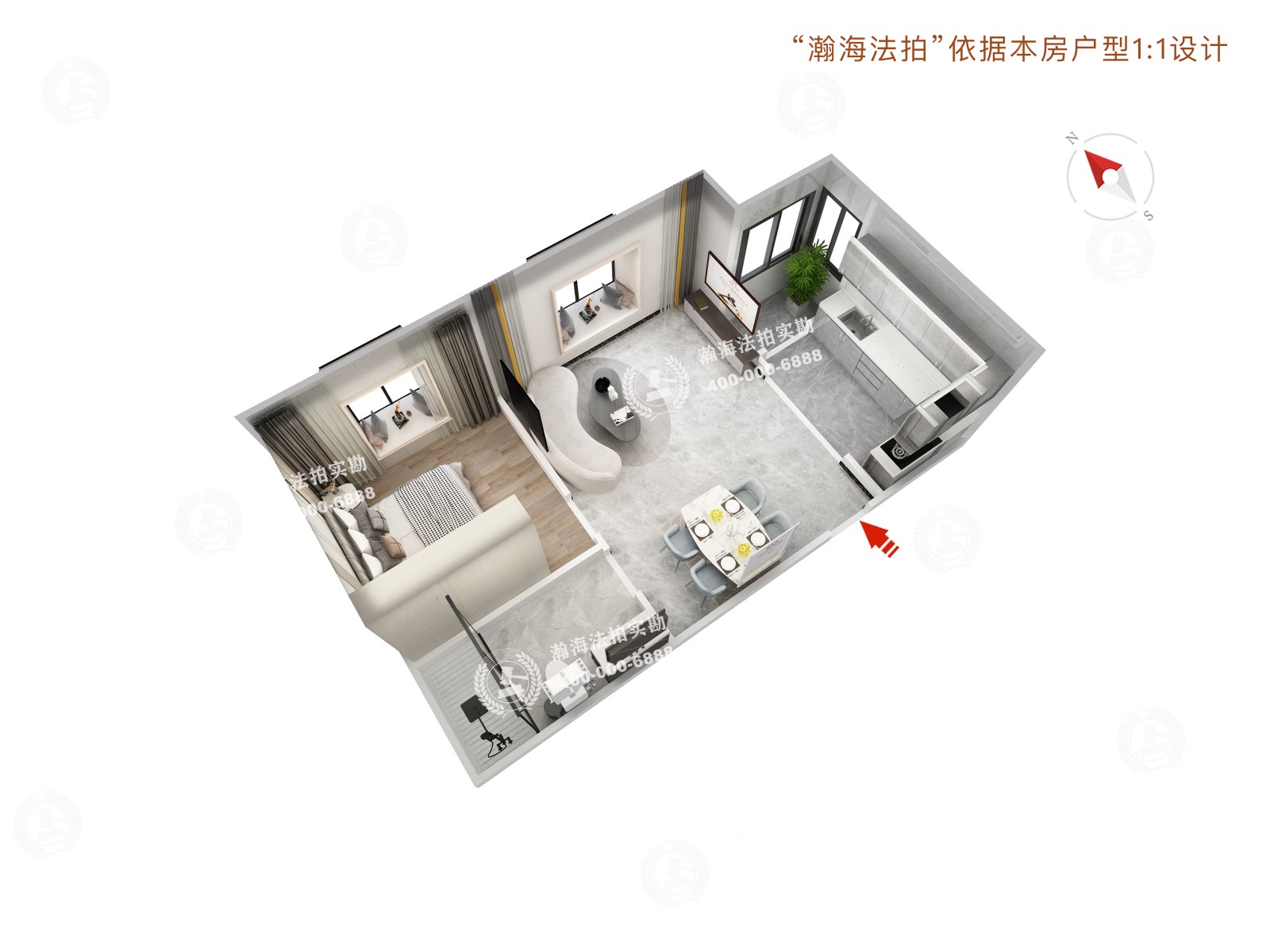 巧克力城22号楼2单元806室