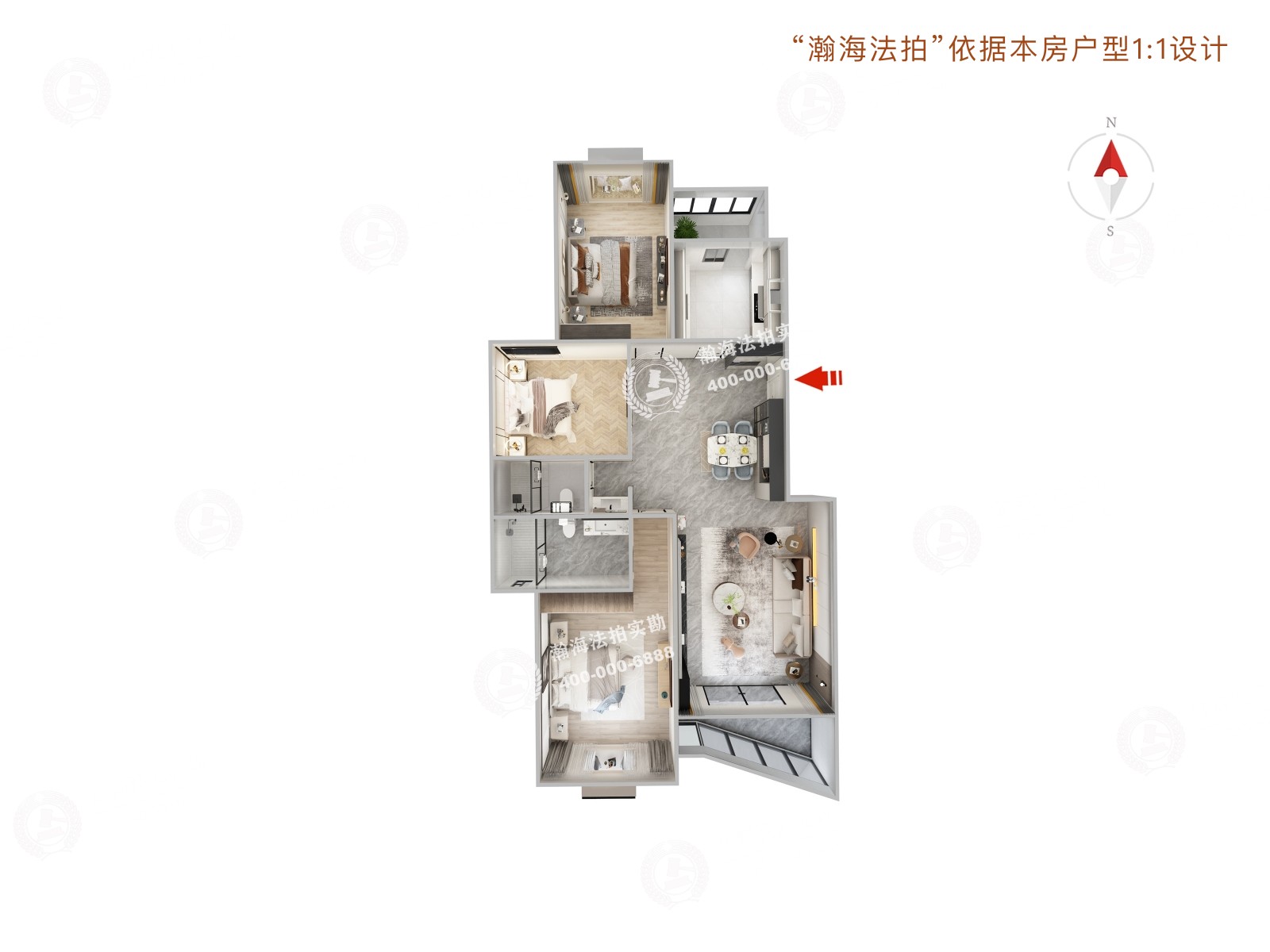 新华联家园南区5号楼312室