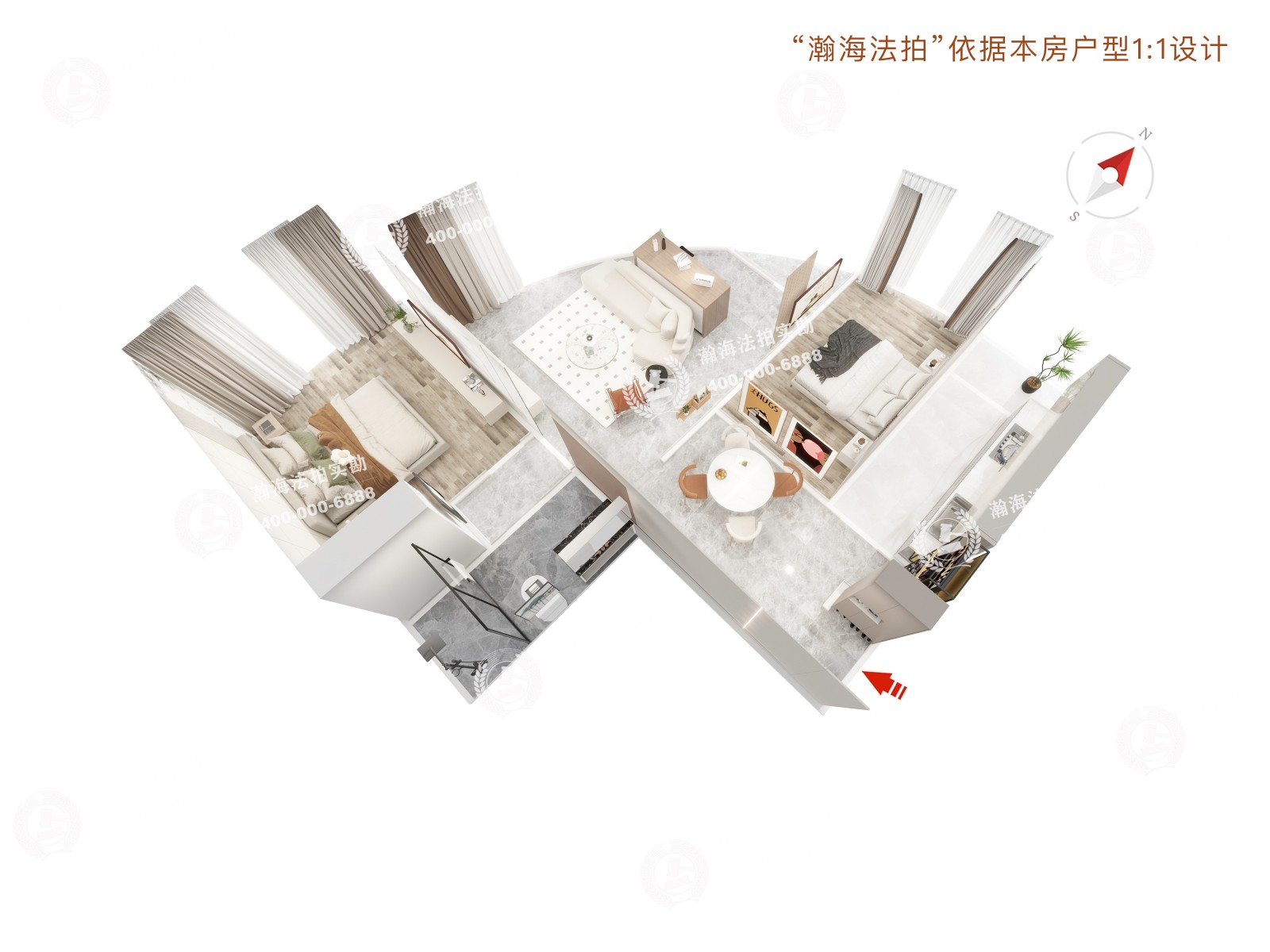 名佳花园三区16号楼1单元123室