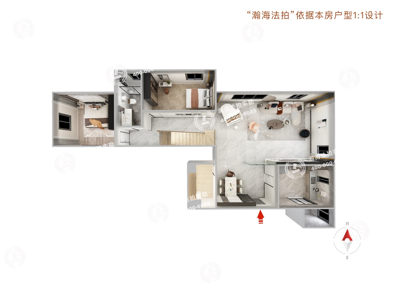立恒名苑2号楼1901室（复式）