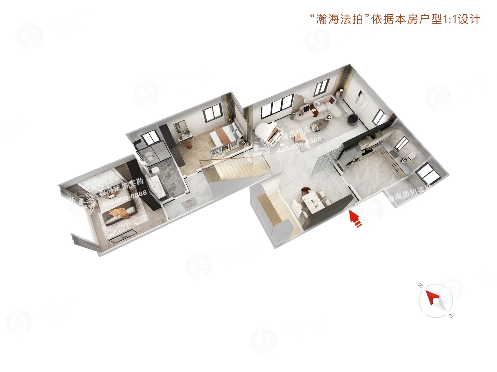 立恒名苑2号楼1901室（复式）
