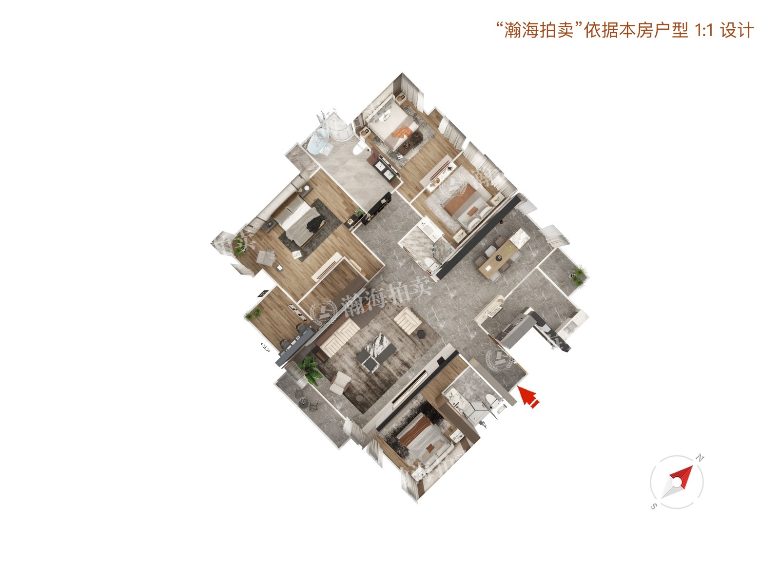 亚运新新家园林澜园8号楼1单元602室