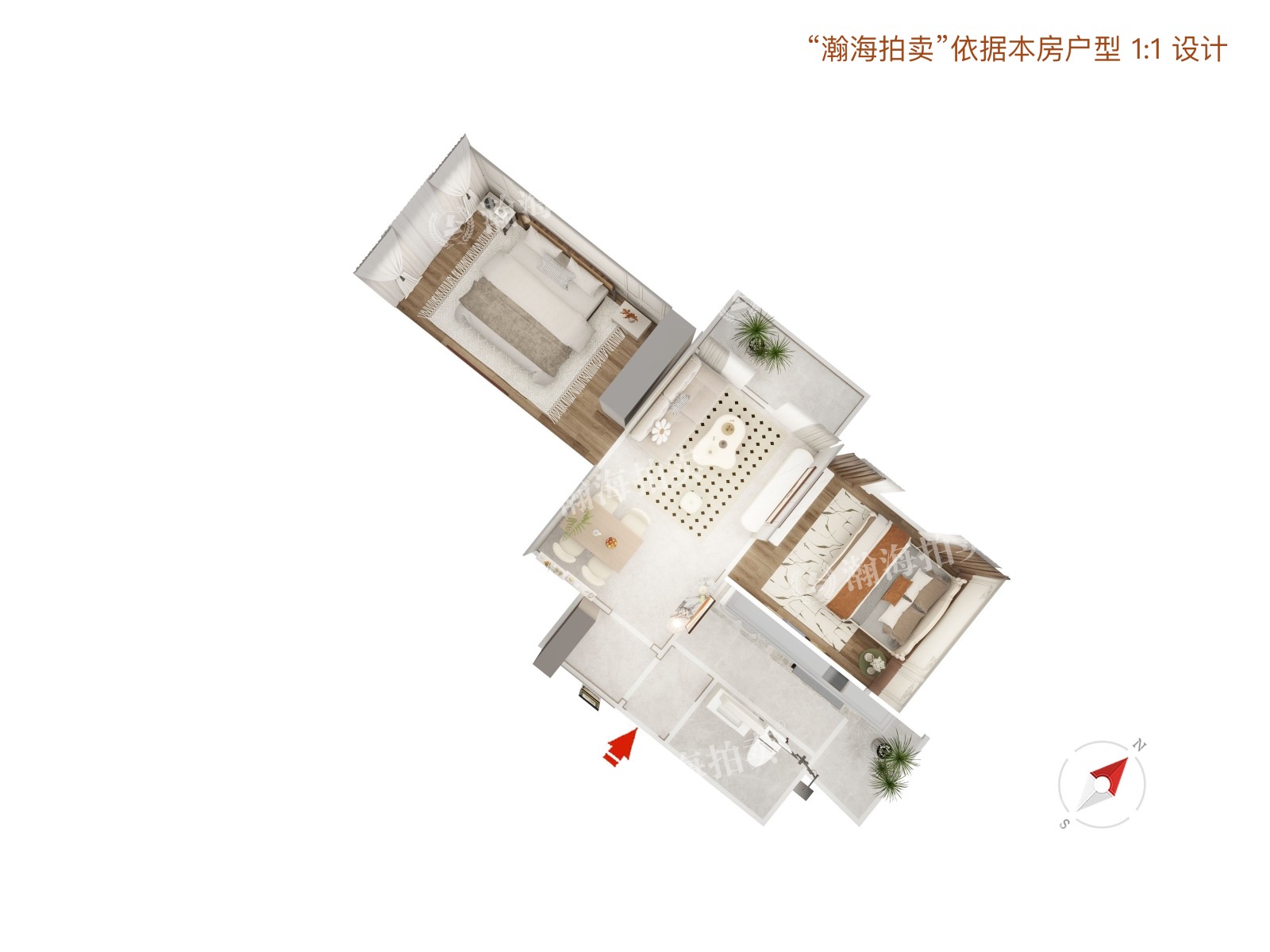 南湖渠西里21号楼510室