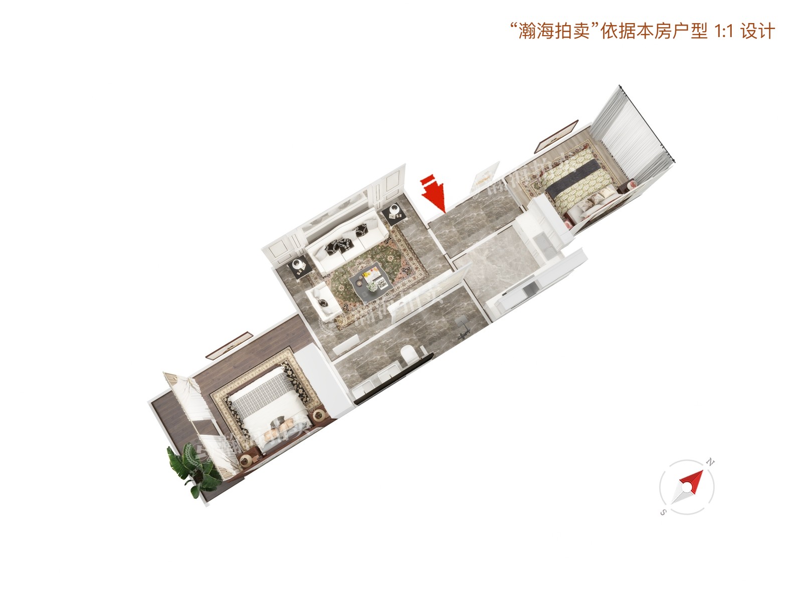永华北里5号楼2单元601室