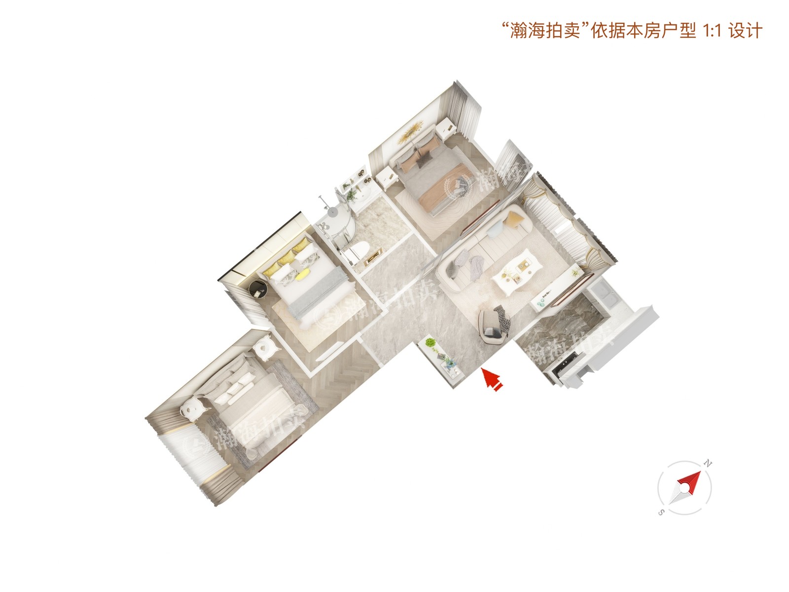 北京城建兴悦居4号楼1单元1104室