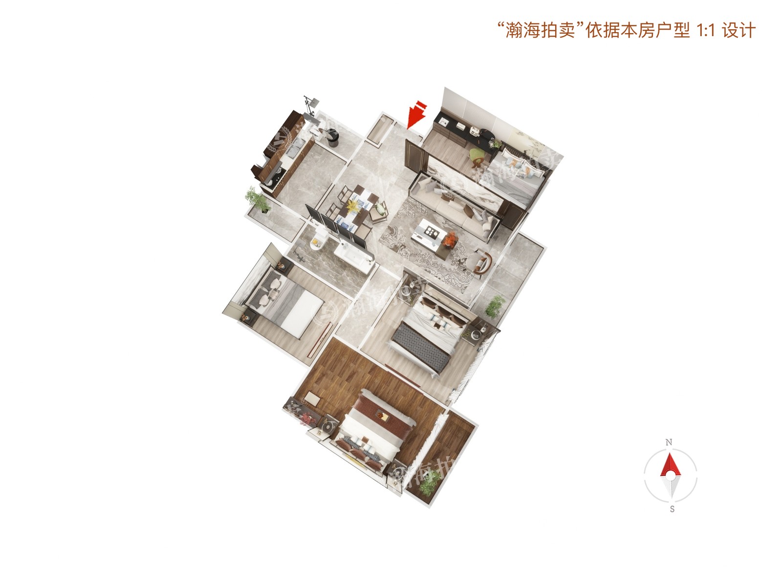 芳古园一区13号楼403室