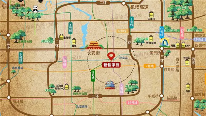 区位图