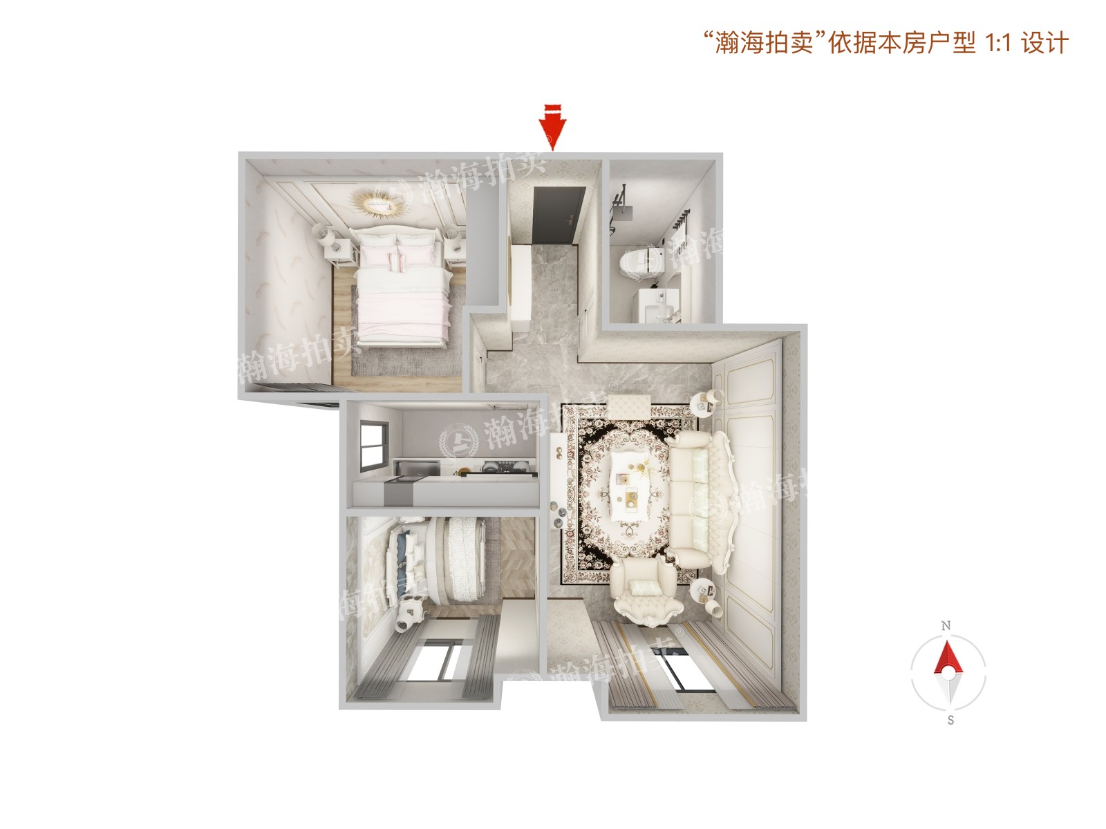 南庭新苑南区3号楼2单元402室