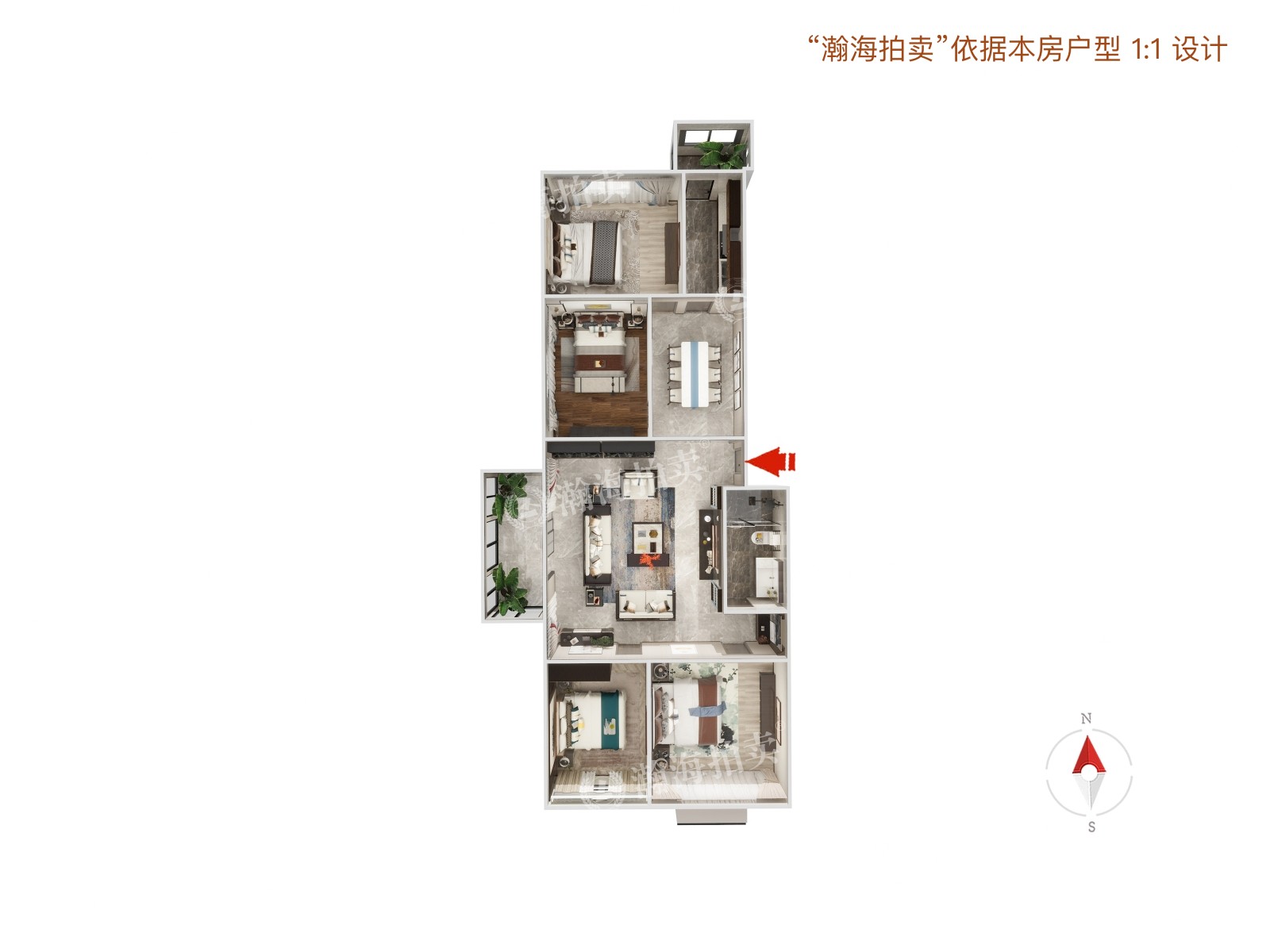 飞腾家园10号楼7单元602室